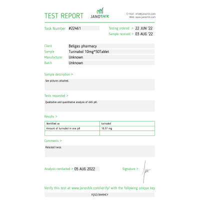 Buy Beligas Apto-Turinabol 10mg 50tabs