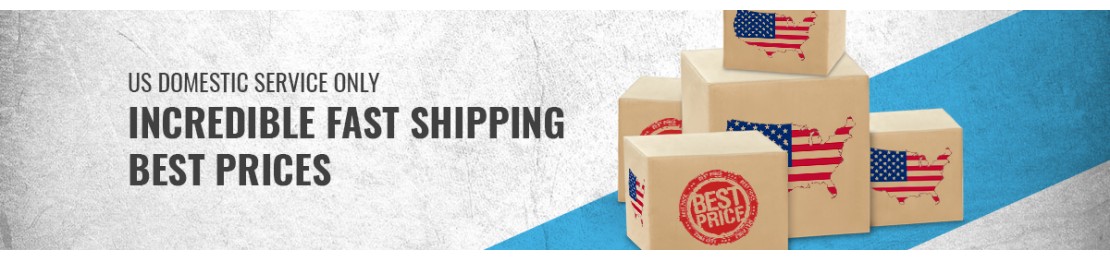 US domestic service only, incredible fast shipping, best prices